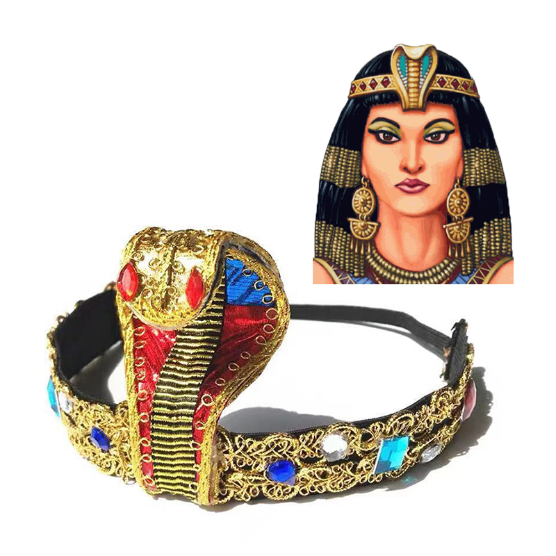Women Accessories In Egypt - Snake Shaped Hoofddeksel Cleopatra Hoofdtooi Egypte