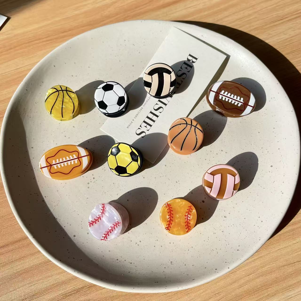 Women'S Volleyball Accessories - Leuke sportbal haarclips voor dames meisjes