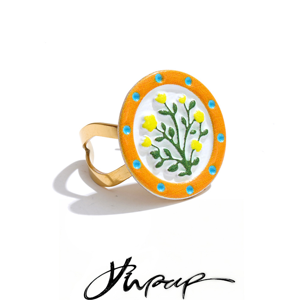 Women'S Accessories Trends 2026 - Yhpup 2026 roestvrijstalen metalen verfbloem open