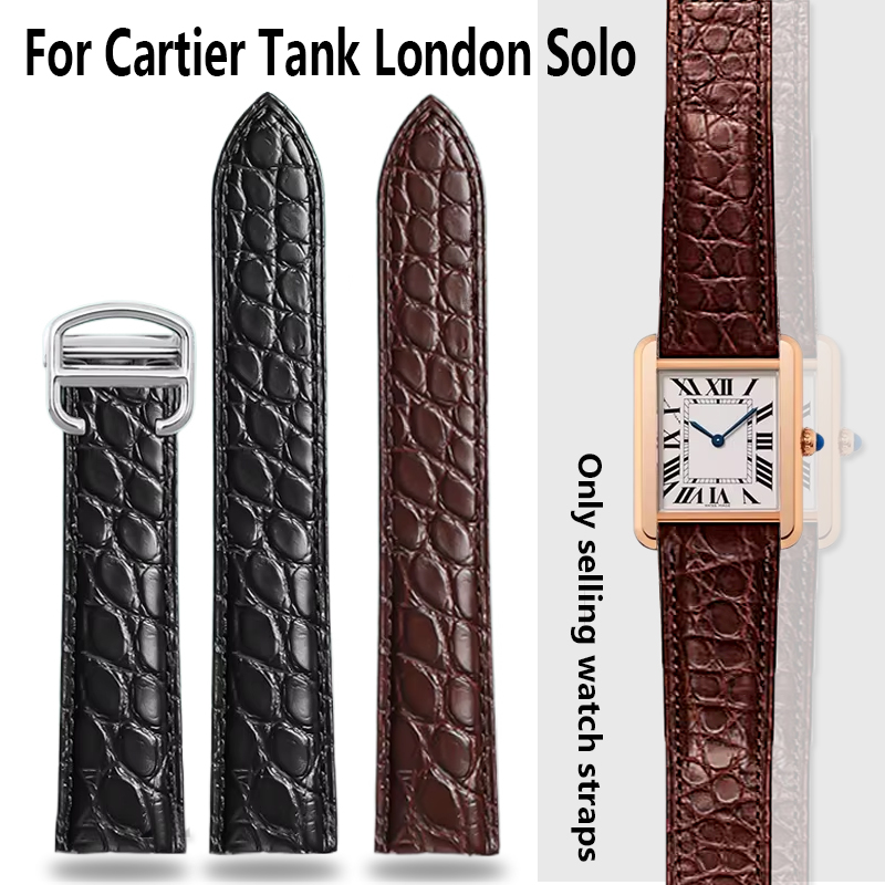 Women'S Accessories Cartier - Krokodil Horlogeband 16 18 20 22
