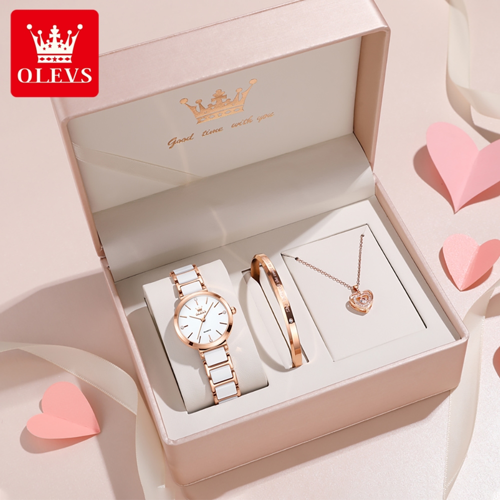 Women Accessories Bracelet - OLEVS Dameshorloge 5877 Luxe Elegant Quartz