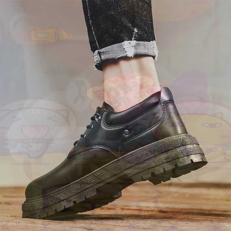 Women Accessories Business Name Ideas - Donker natuurlijk leer Mode-sneakers Tennis Herensneakers