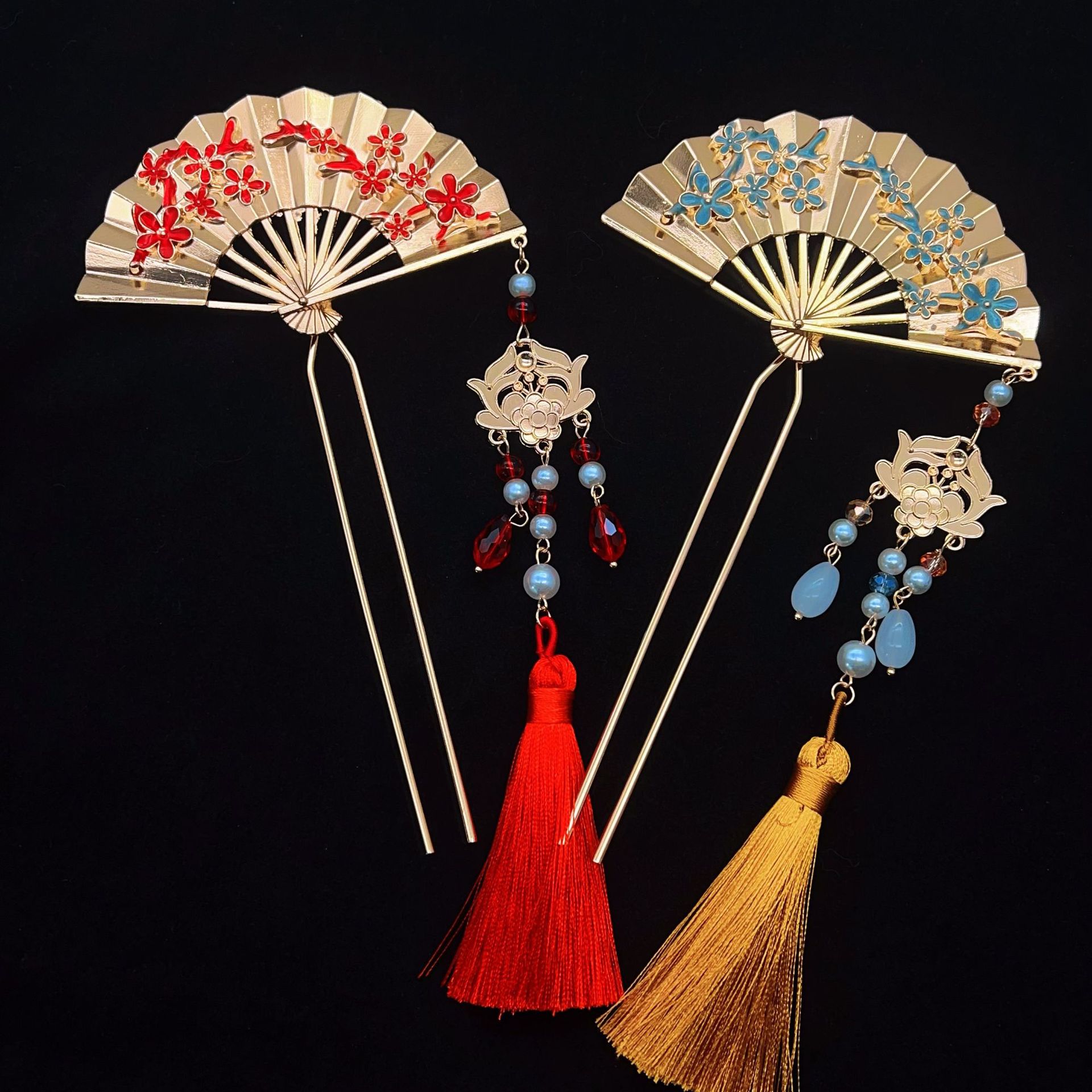 Hair Fork Stick - Nieuwe Chinese stijl nationale fan kwastje