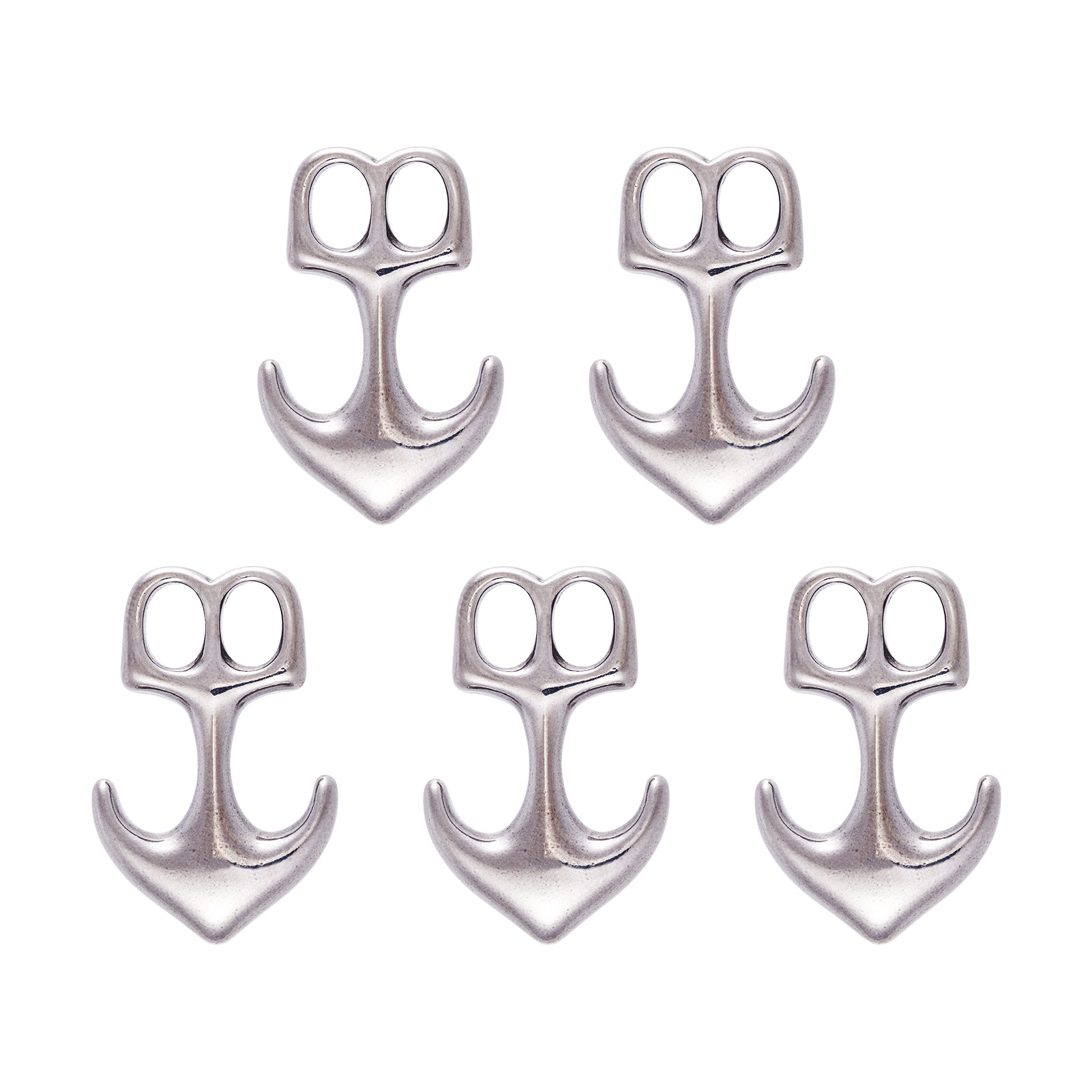 Women Accessories Bracelet - 5 stks Ankerhaak Sluitingen 304 Roestvrij