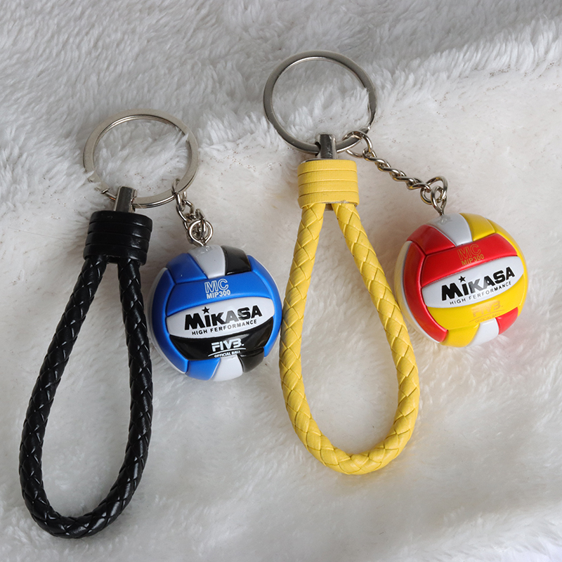 Women'S Volleyball Accessories - 1 stks PVC Volleybal Sleutelhanger Ornamenten