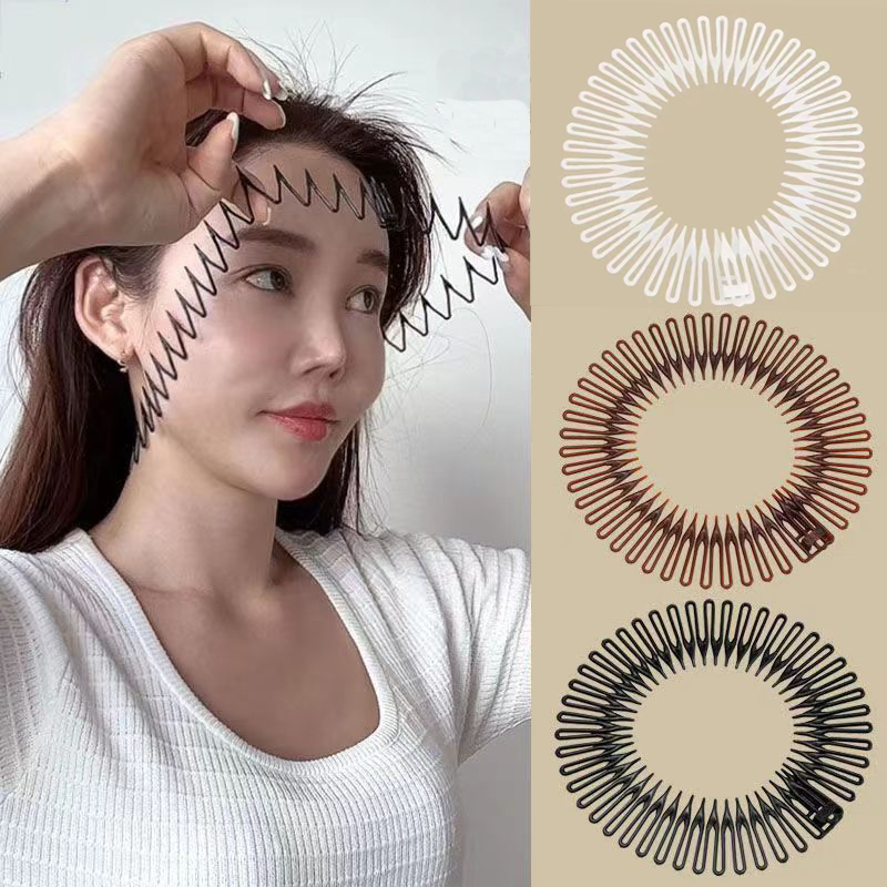 Women Accessories Wholesale China - Plastic Volledige Cirkel Stretch Flexibele Kam