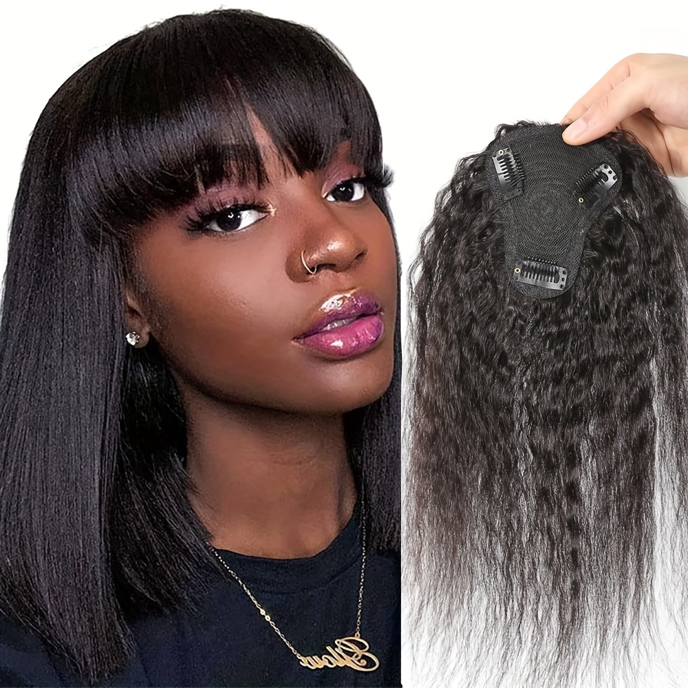 Women Accessories On Sale - Kinky Recht Topper Haar met Pony