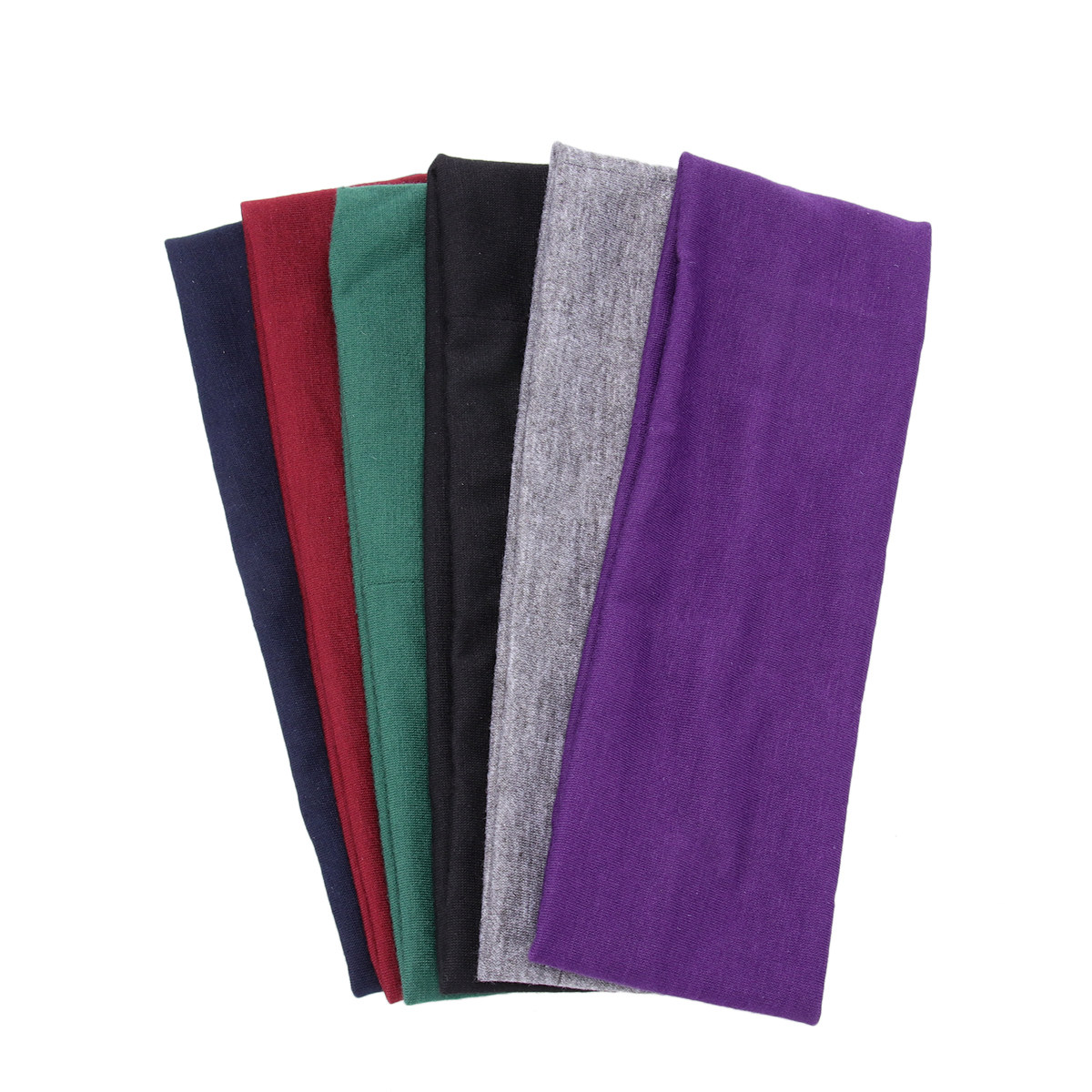 Women'S Volleyball Accessories - Katoenen stretch yoga hoofdbanden, elastisch, ademend,