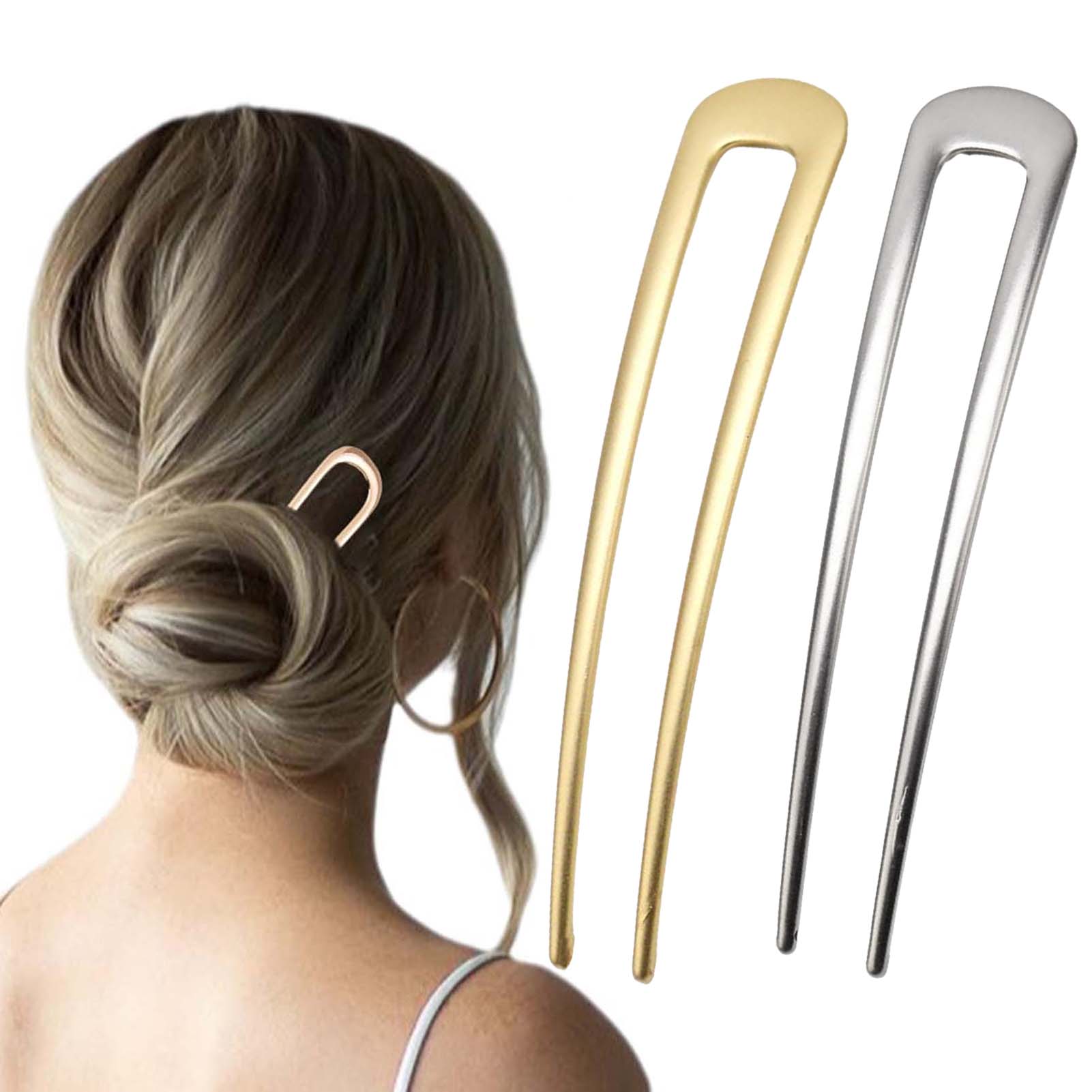 Franse U-vormige haarspelden v - Hair Fork Stick recensie en prijs