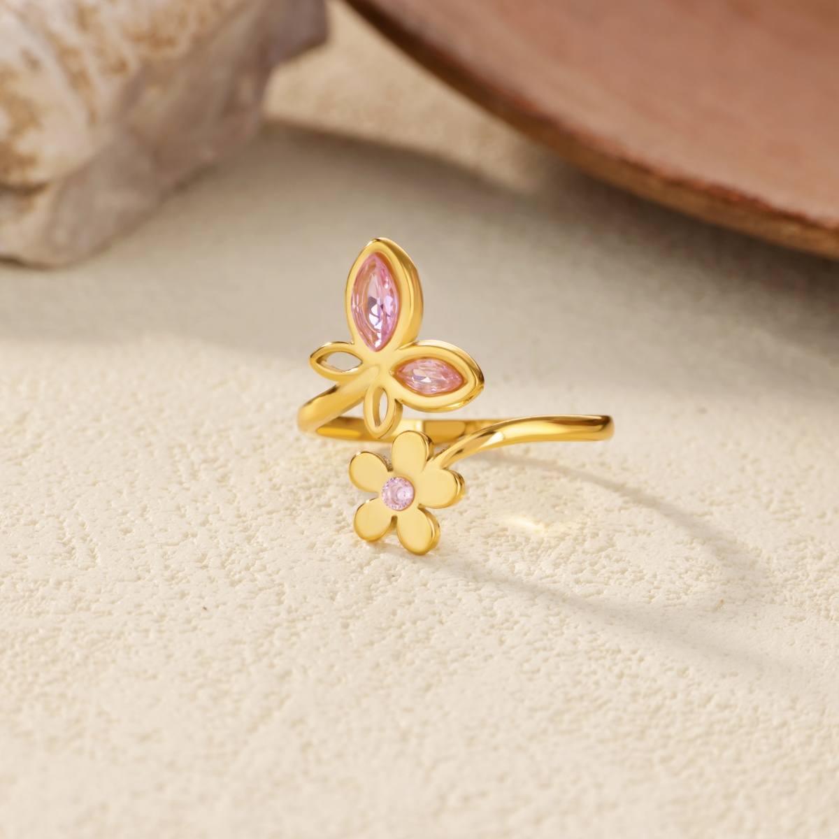 Verstelbare bloemenringen voor - Women'S Accessories Trends 2026 recensie en prijs