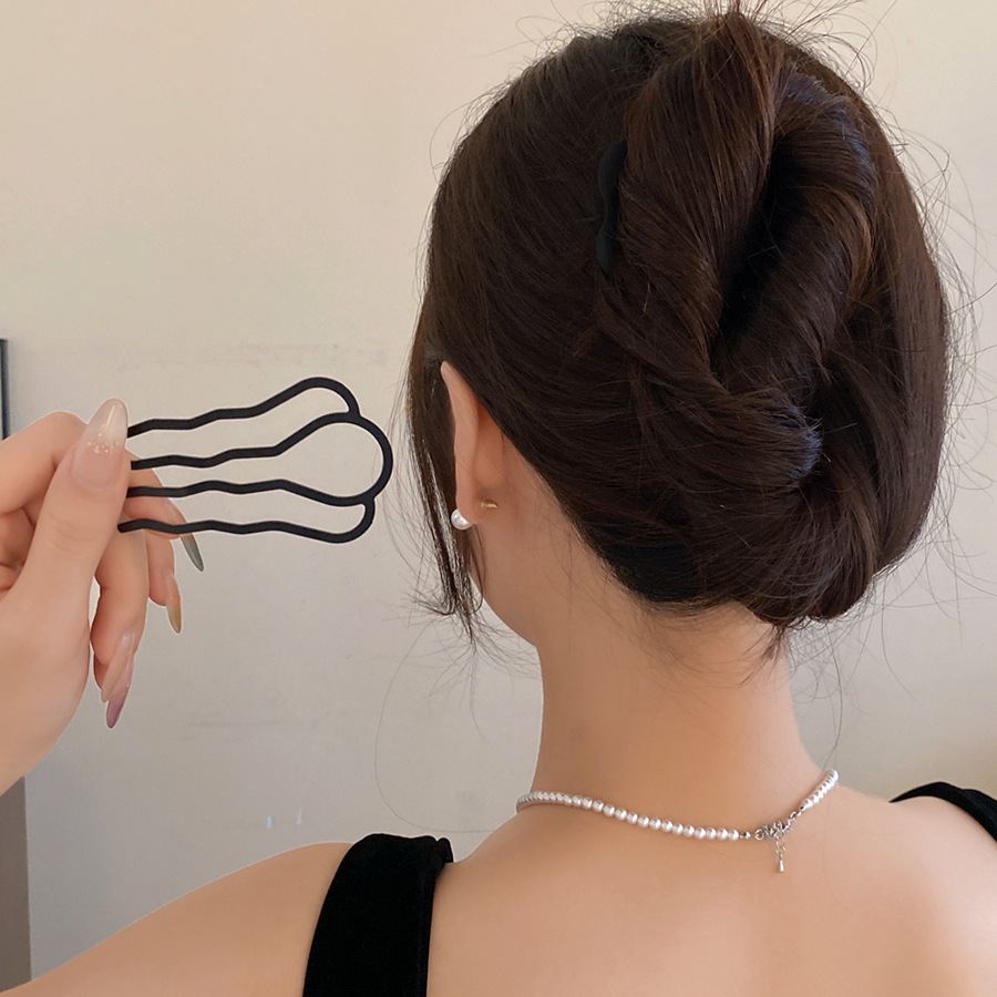 Metalen U-vormige Haarvork Kam - Women Accessories On Sale recensie en prijs