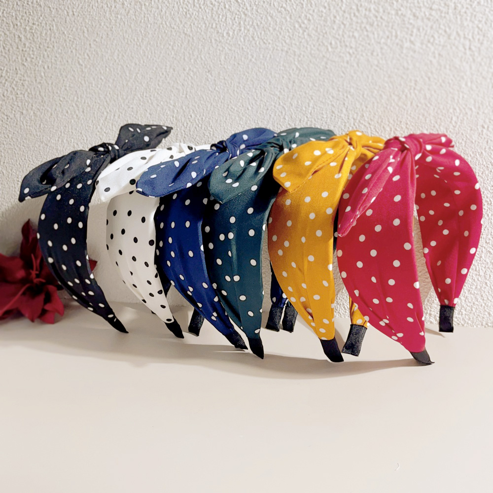 Boho Stippen Brede Haarbanden  - Women Accessories Wholesale China recensie en prijs
