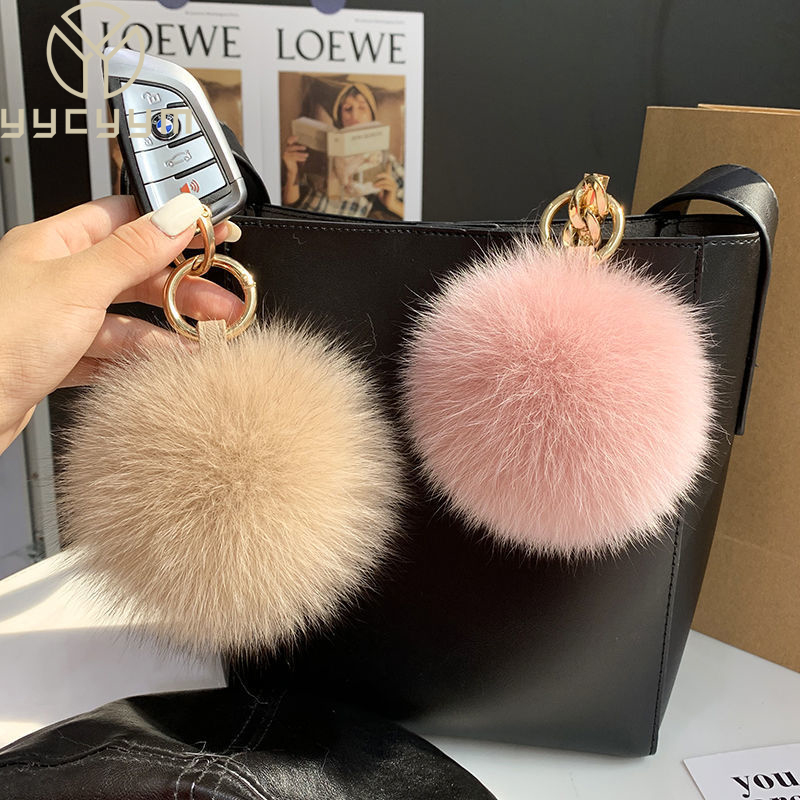 2024 Pluizige Echte Vossenbont - Women'S Emo Accessories recensie en prijs