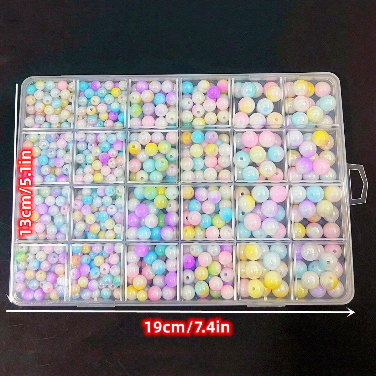 800 stuks/24 vakjes doos 6mm/8 - Women Accessories Bracelet recensie en prijs