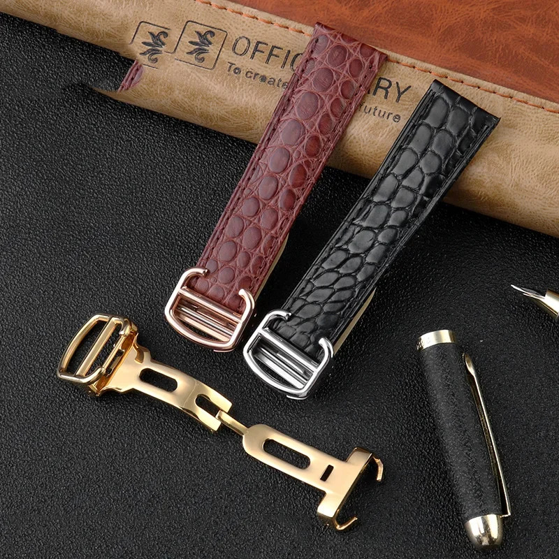 Krokodil Horlogeband 16 18 20  - Women'S Accessories Cartier recensie en prijs