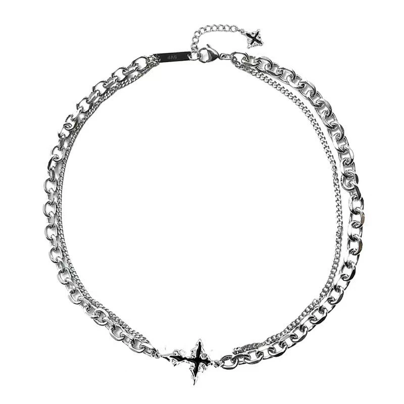 Punk Zwart Kruis Hanger Kettin - Women'S Emo Accessories recensie en prijs