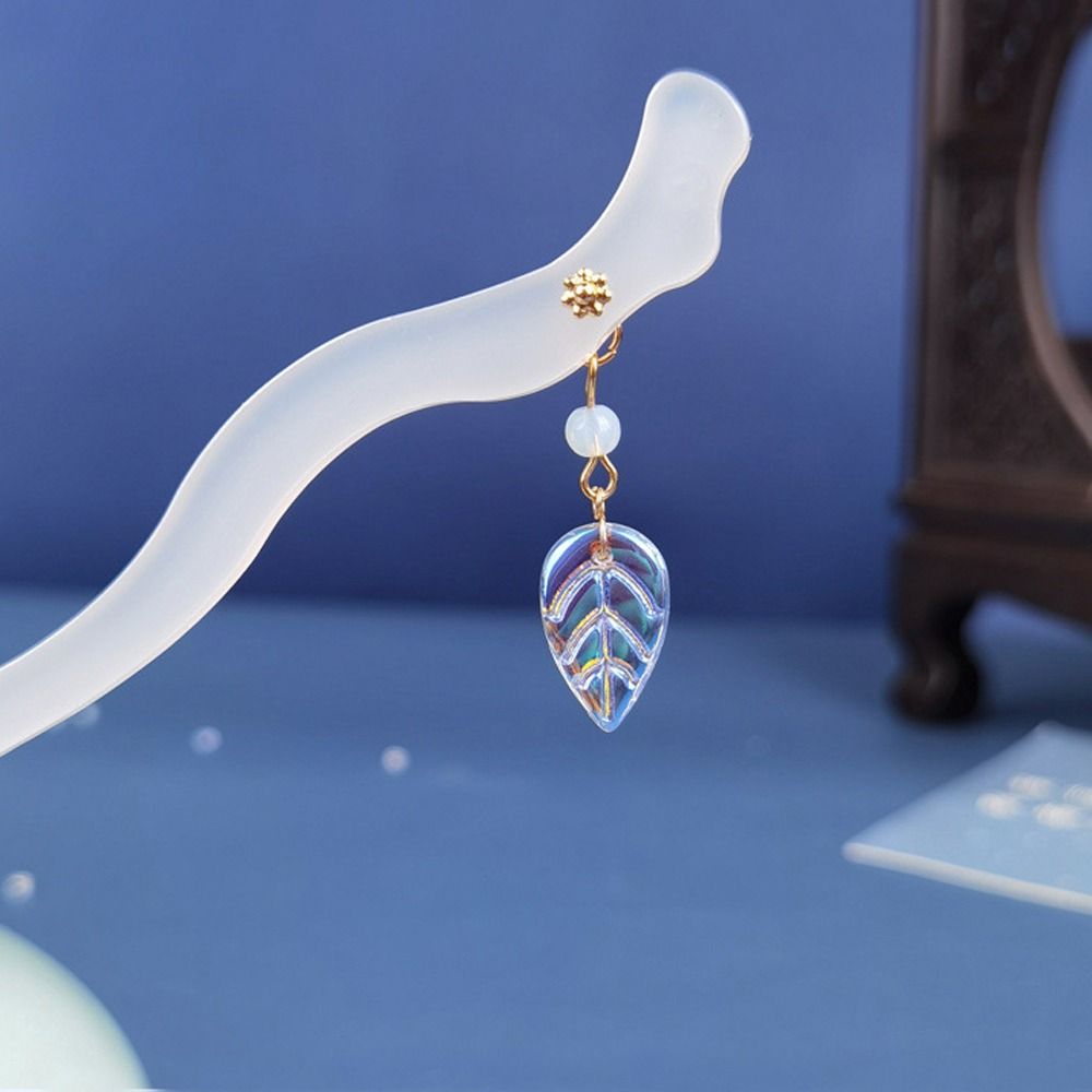 Acetaten Haarspelden met Vlech - Hair Fork Stick recensie en prijs