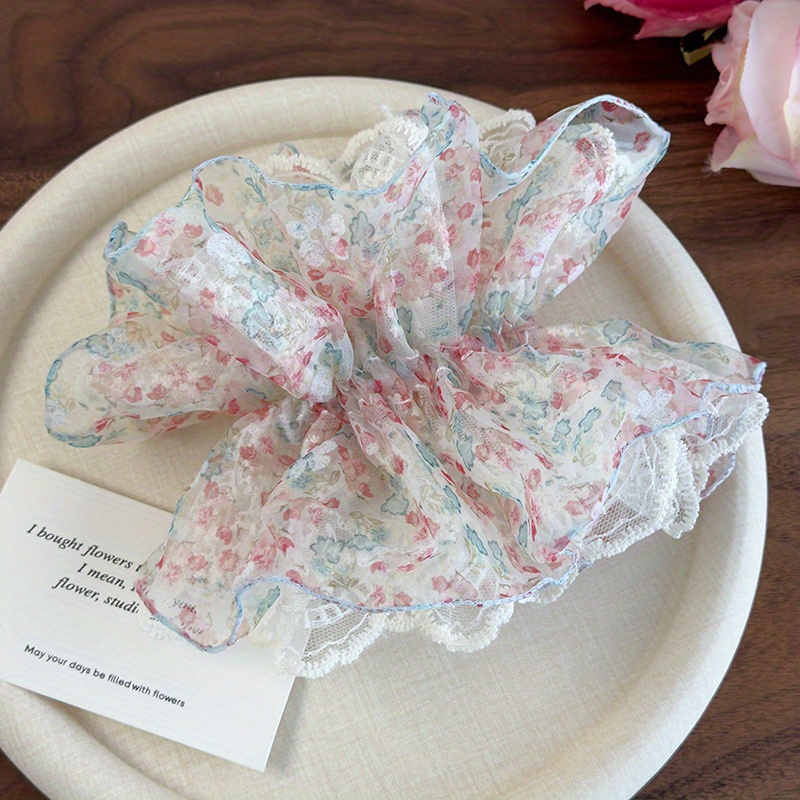 Roze en groene bloemen kanten  - Women Accessories Shop Design recensie en prijs