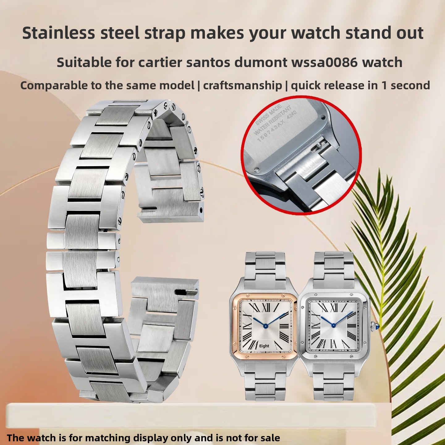 17.5mm Quick-Release Stalen Ho - Women'S Accessories Cartier recensie en prijs