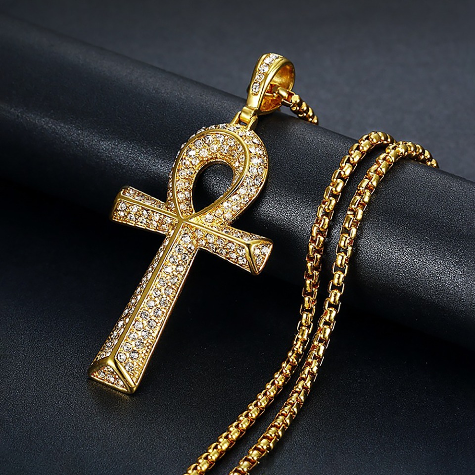 Gothic Vintage Rvs Ankh Kruis  - Women Accessories In Egypt recensie en prijs