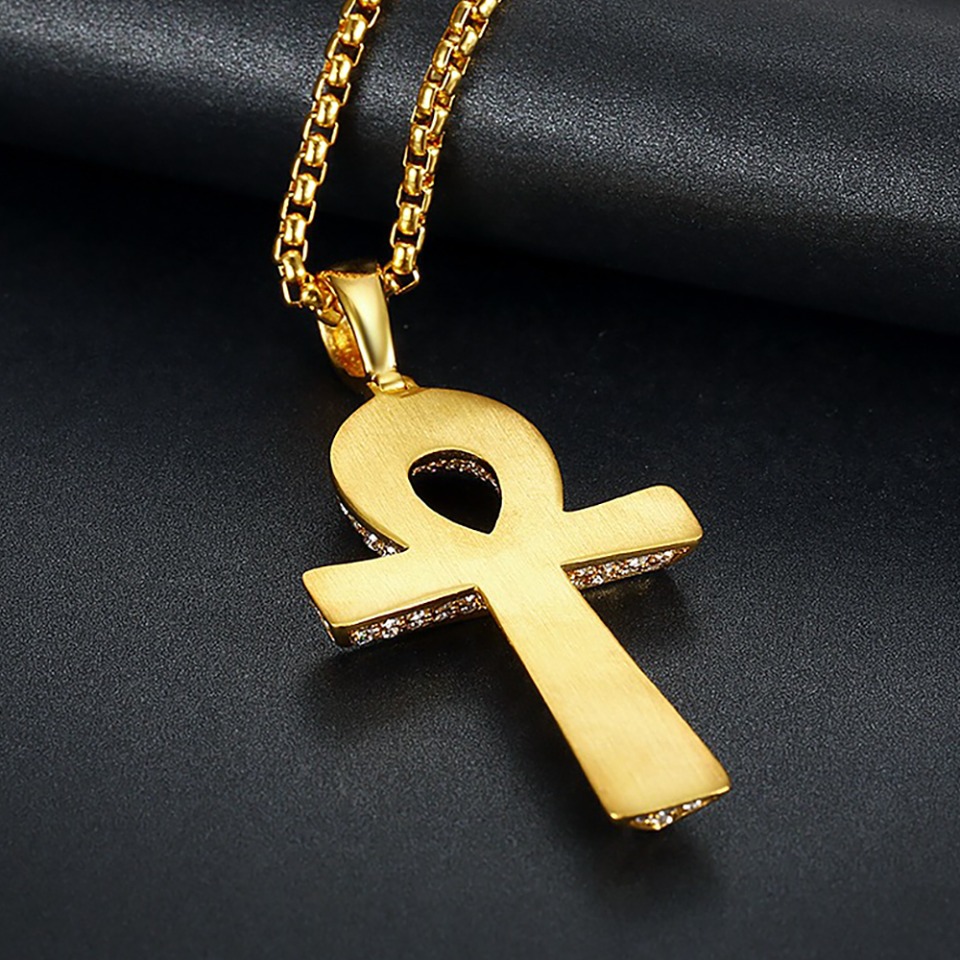 Gothic Vintage Rvs Ankh Kruis  - Women Accessories In Egypt recensie en prijs
