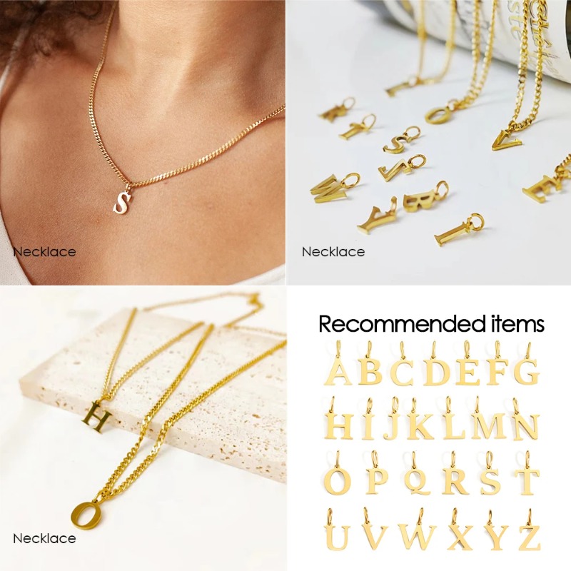 DIY Cut Engelse alfabet kettin - Women Accessories Name In English recensie en prijs