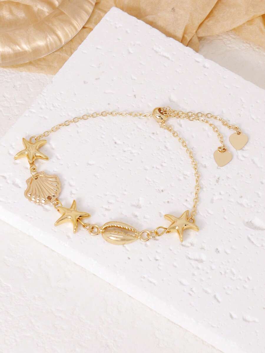 1 stuk Boheemse schelp, zeeste - Women Accessories Bracelet recensie en prijs