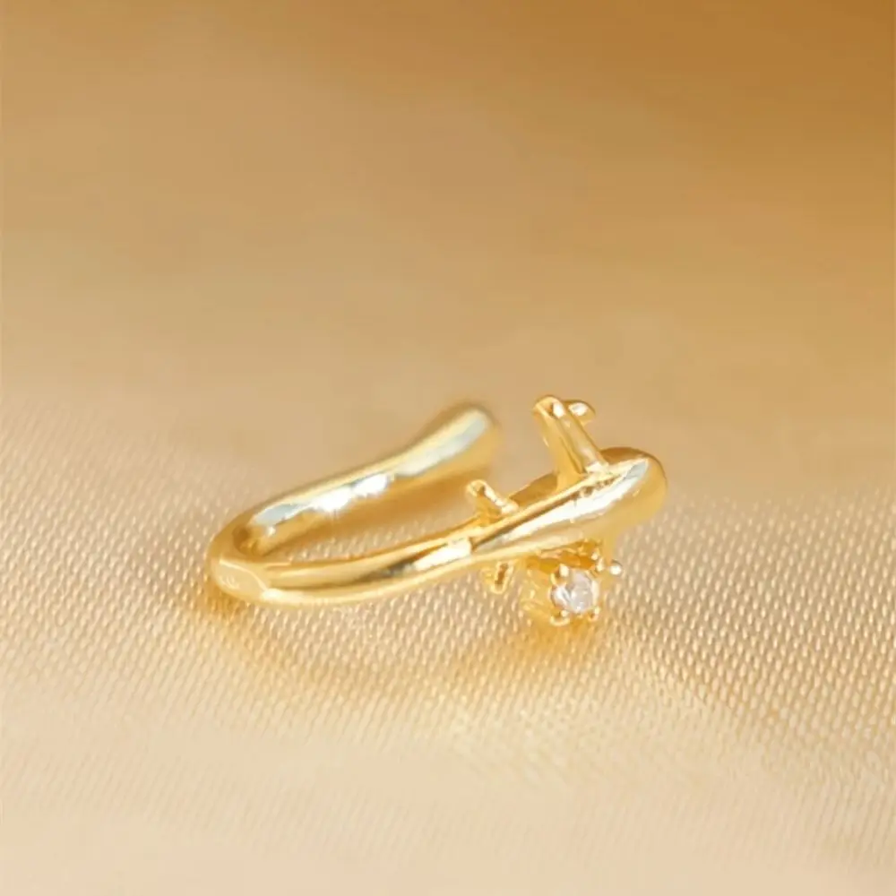 1PC Vliegtuigontwerp Geen pier - Women'S Accessories Jewelry Sale recensie en prijs