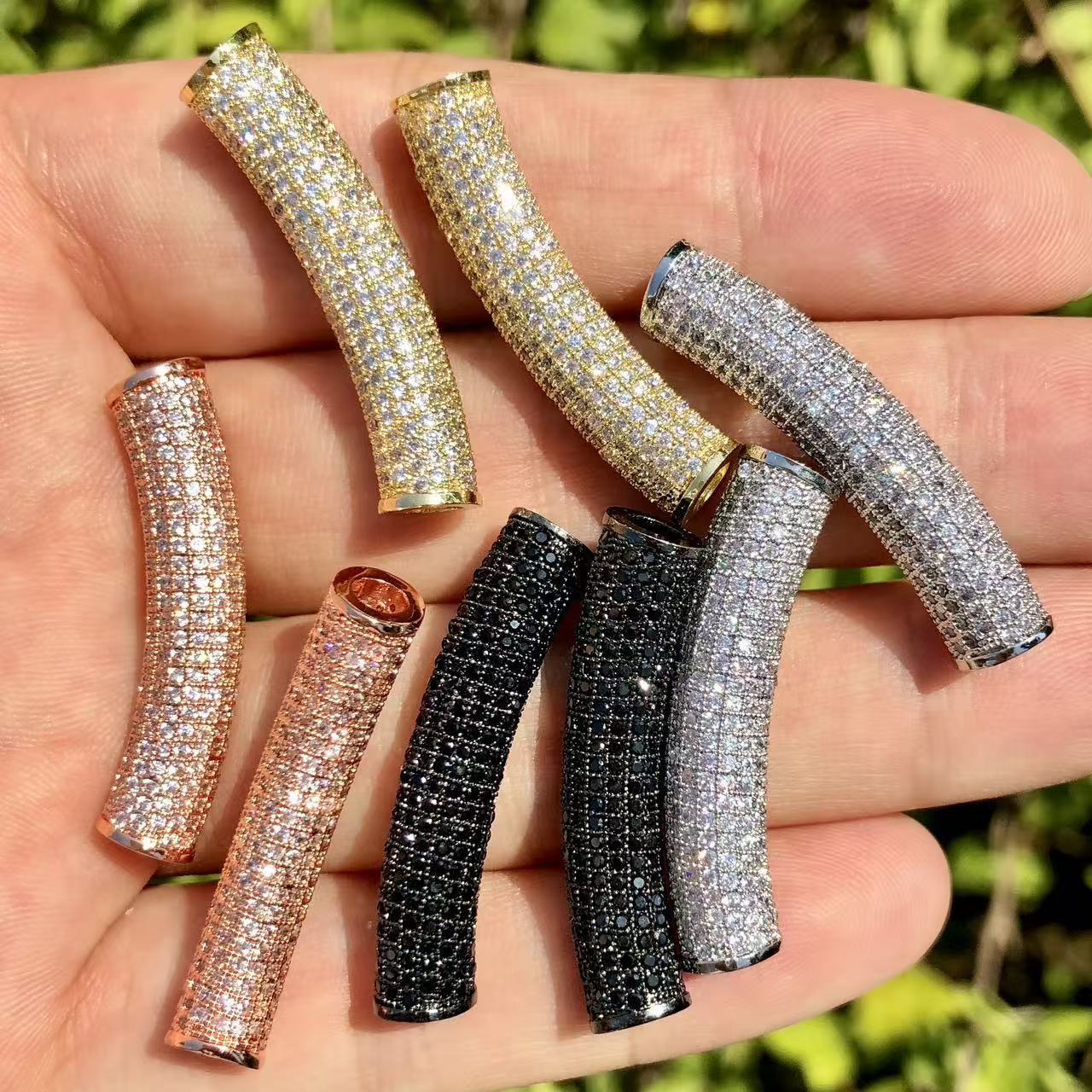 2 stks/partij Zirconia Pave La - Women Accessories Bracelet recensie en prijs