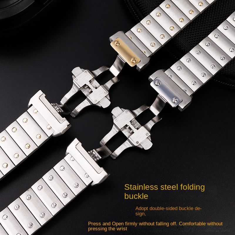 Solide roestvrijstalen horloge - Women'S Accessories Cartier recensie en prijs