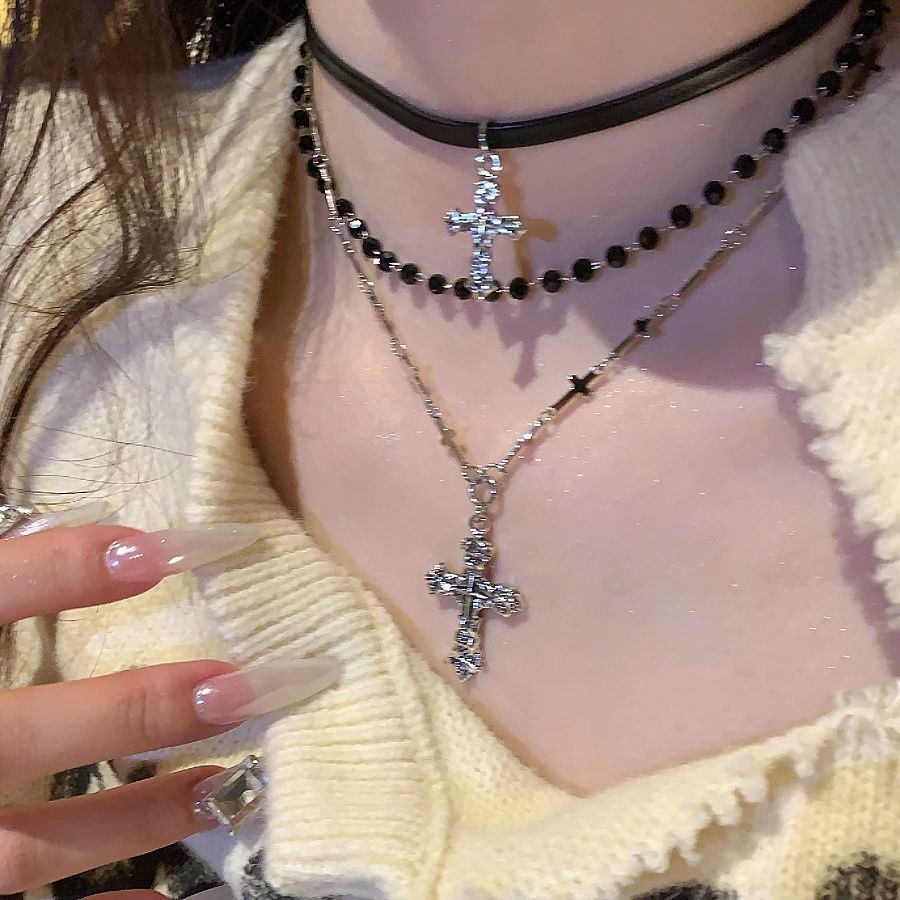 Gotische Punk Y2K Metal Kruis  - Women'S Emo Accessories recensie en prijs