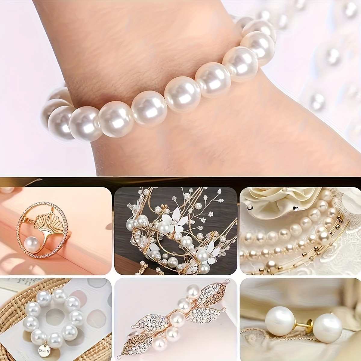 1388 stuks 4/6/8/10mm zwart, w - Women Accessories Bracelet recensie en prijs