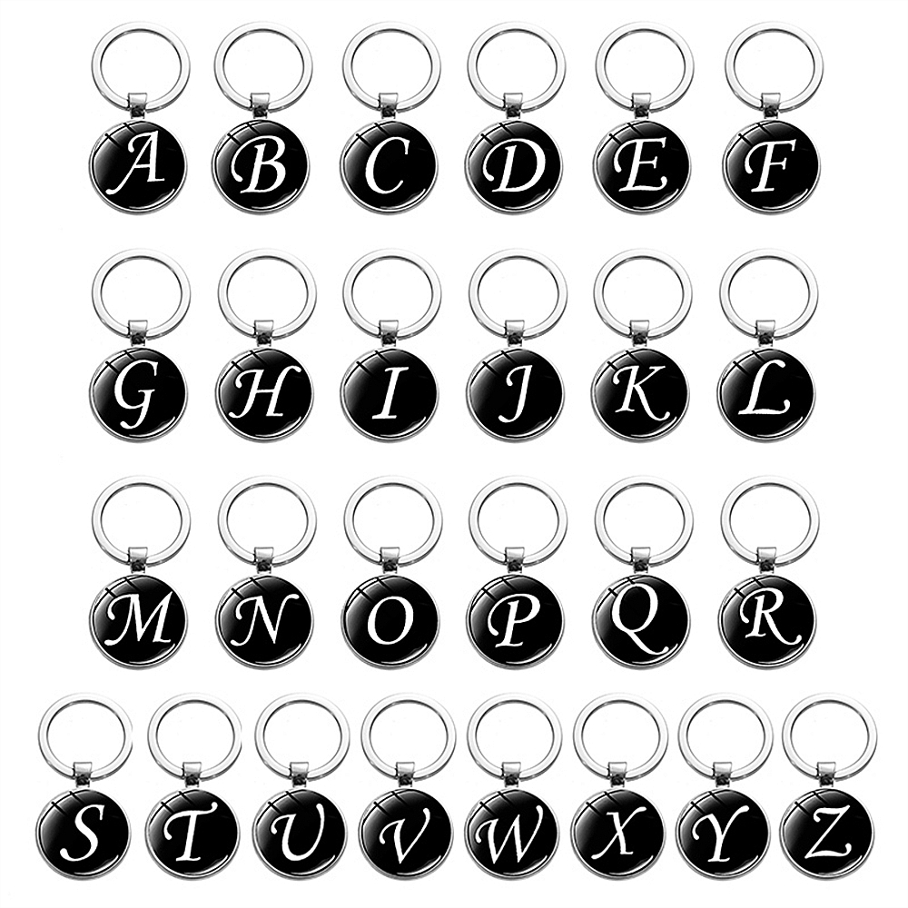 A-Z initiële naam sleutelhange - Women Accessories Name In English recensie en prijs