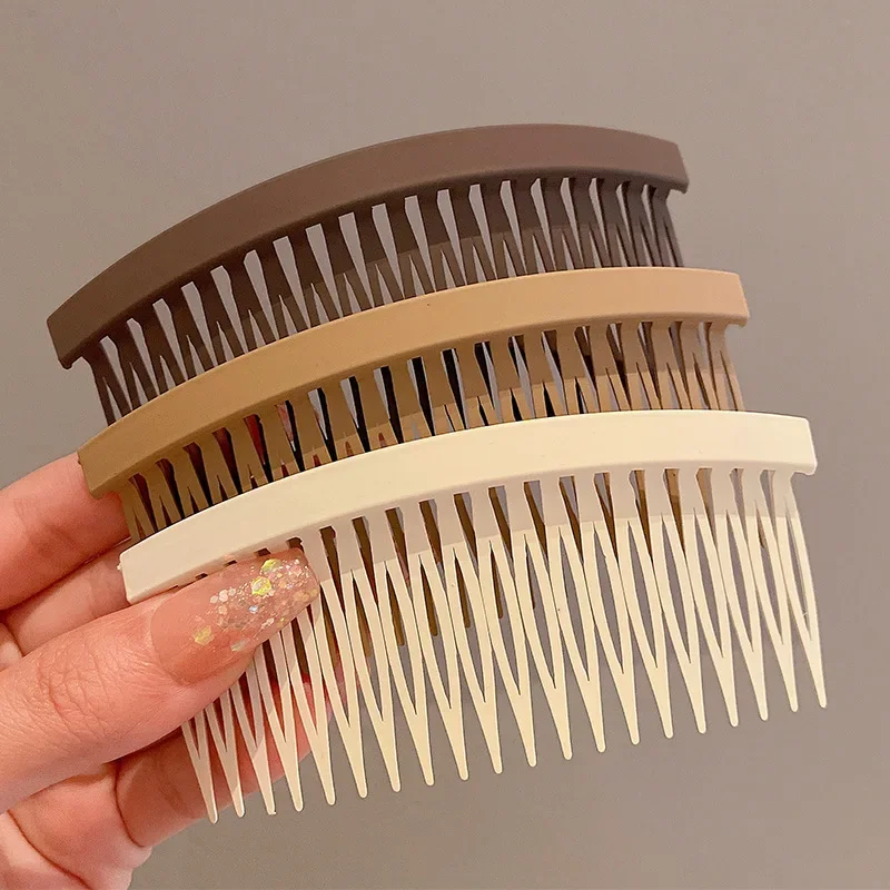 Solod Kleur Plastic Side Hair  - Women Accessories Wholesale China recensie en prijs