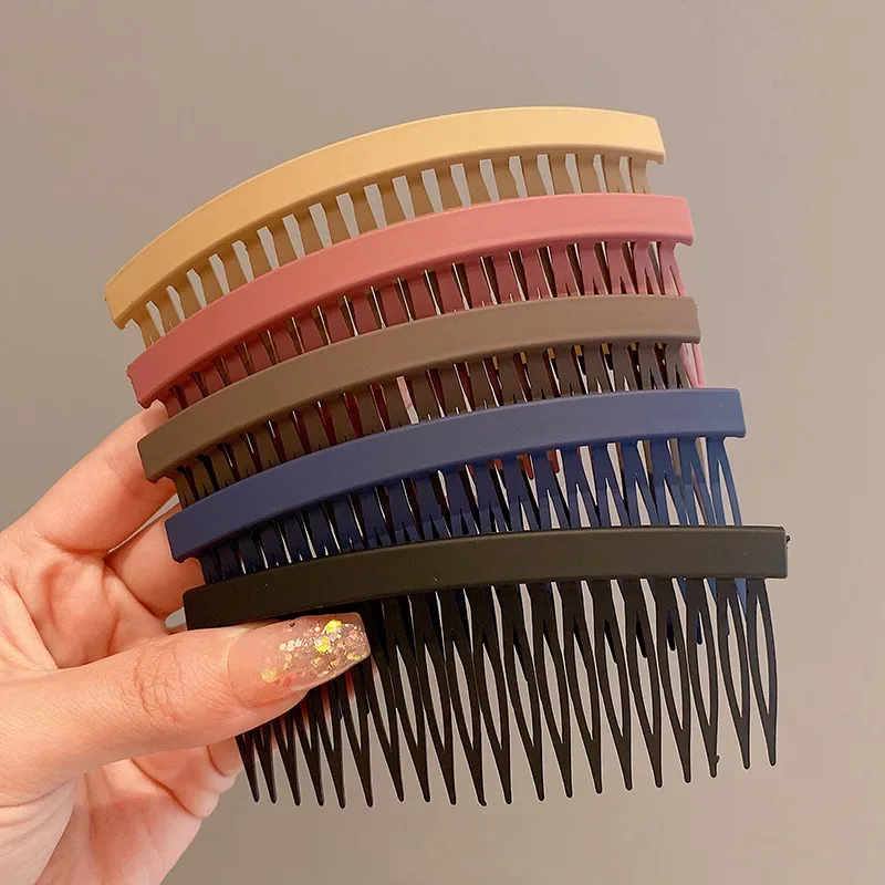 Solod Kleur Plastic Side Hair  - Women Accessories Wholesale China recensie en prijs