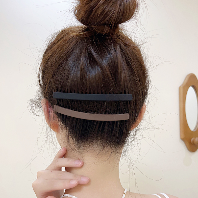 Solod Kleur Plastic Side Hair  - Women Accessories Wholesale China recensie en prijs